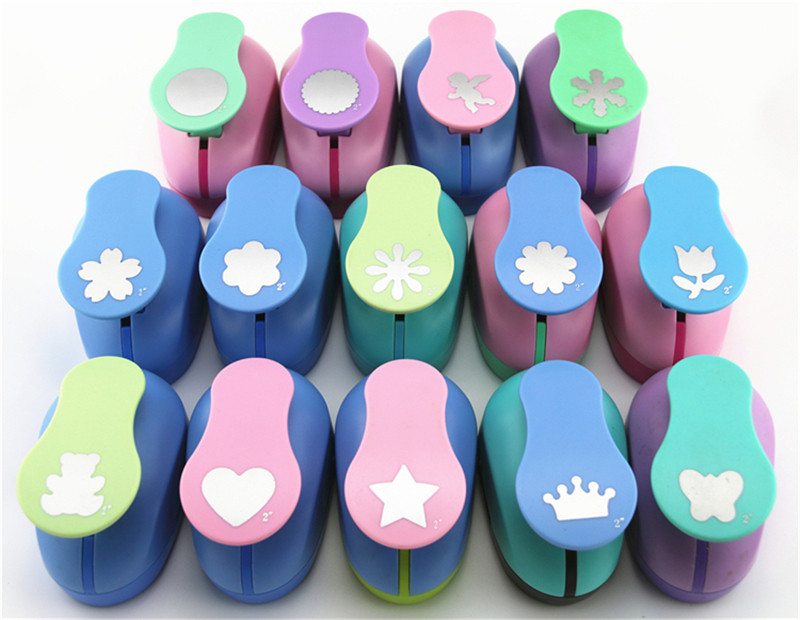 2'' Multiple Shapes Paper Craft Hole Punch Scrapbooking Punches DIY