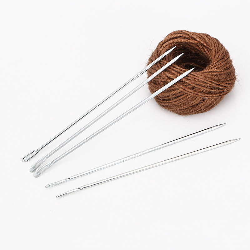 5Pcs Metal Burlap Sack Bag Packing Curved Tip Stitching Needles Hand ...