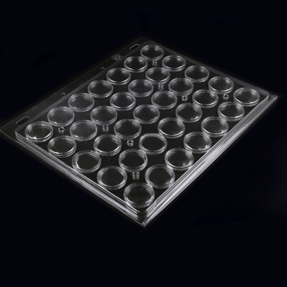 Plastic PVC Clear Coin Holder Folder Money Storage Display Collection