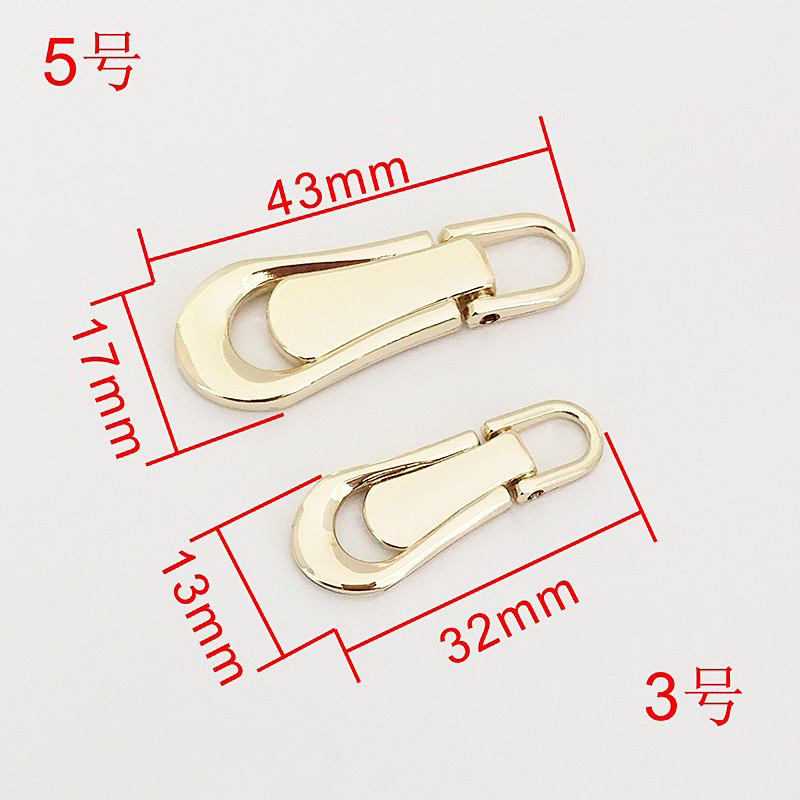 5PC 3# 5# Metal Zipper Slider Pull Head Detachable DIY Sewing Repair Replacement - Picture 18 of 19