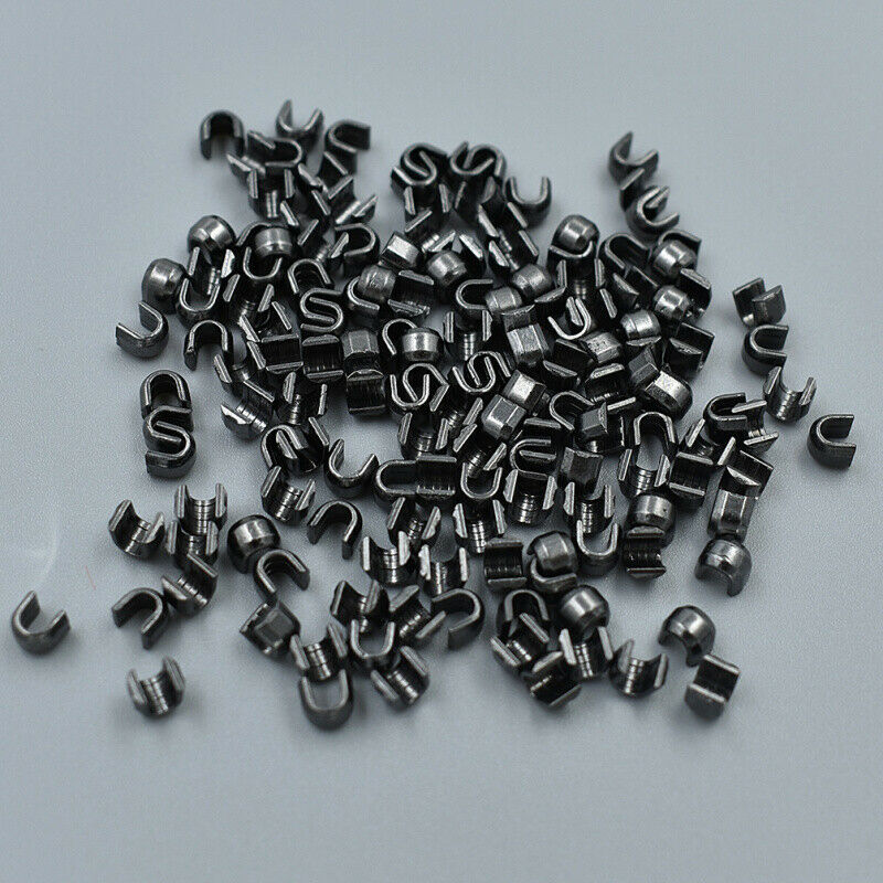 150Pcs 5# Metal Repair Zipper Stopper DIY Sewing Crafts for Clothing Jeans Acce - Picture 9 of 9