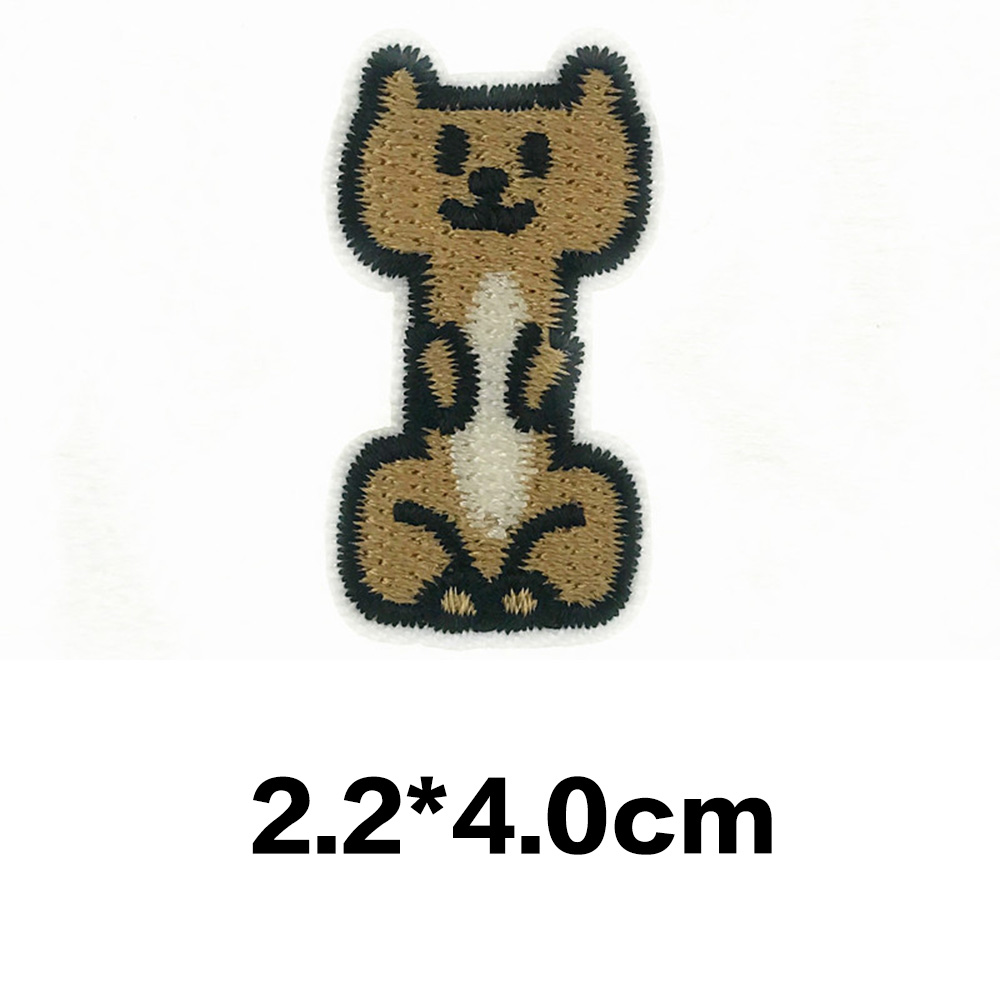 A-Z Animal Cartoon Letter Patches Embroidered Alphabet Applique DIY Sewing Badge - Picture 21 of 38