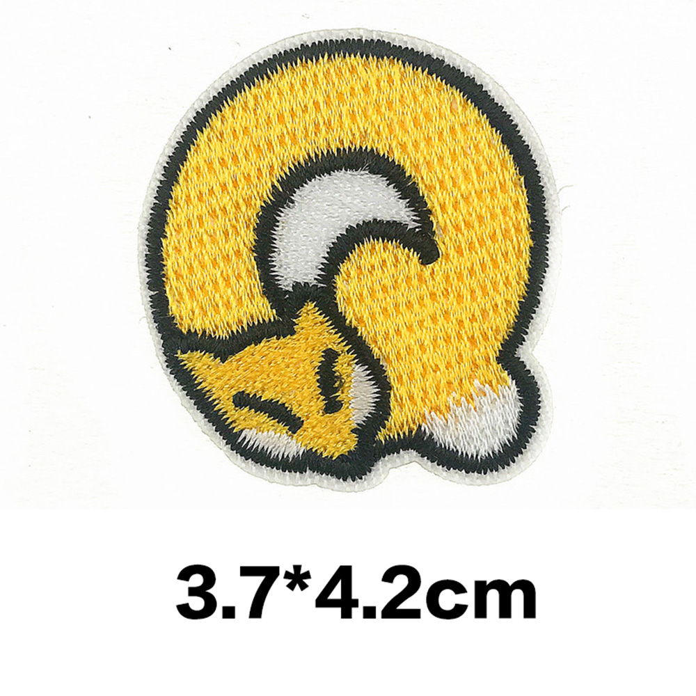 A-Z Animal Cartoon Letter Patches Embroidered Alphabet Applique DIY Sewing Badge - Picture 29 of 38