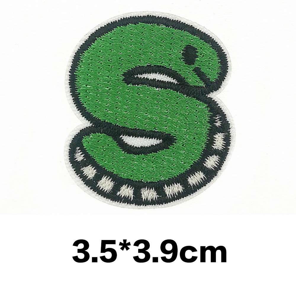 A-Z Animal Cartoon Letter Patches Embroidered Alphabet Applique DIY Sewing Badge - Picture 31 of 38