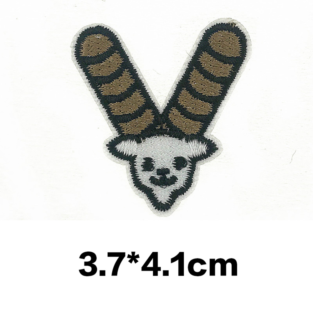 A-Z Animal Cartoon Letter Patches Embroidered Alphabet Applique DIY Sewing Badge - Picture 34 of 38