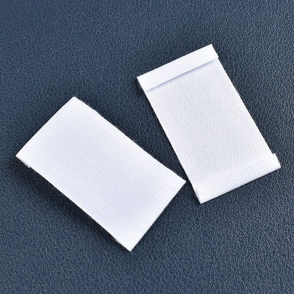 48Pcs White Blank Cloth Labels DIY Sewing Patches Garment Bag Name Tags Handmade - Bild 10 von 10