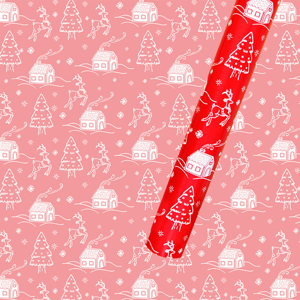 70*50CM Christmas Gift Wrapping Paper Xmas Present Packing Paper Sheet Decor DIY - Picture 14 of 17