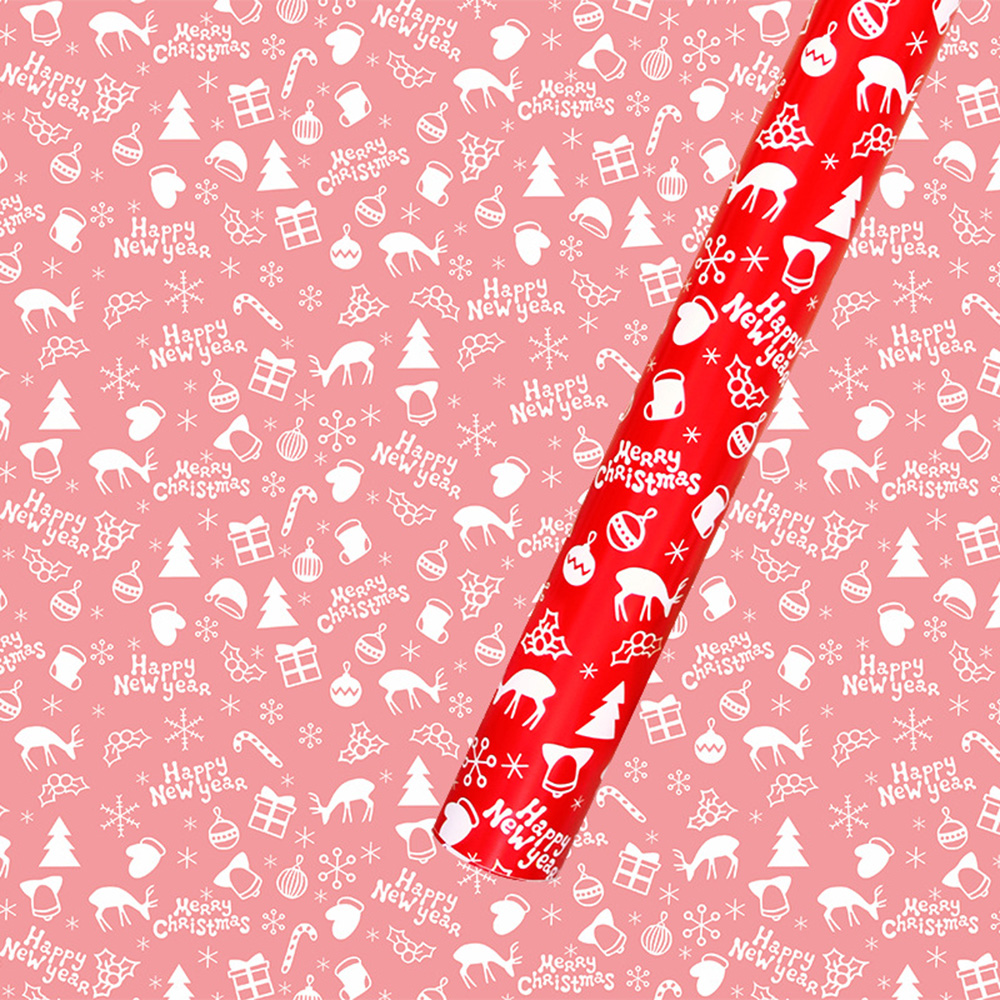 70*50CM Christmas Gift Wrapping Paper Xmas Present Packing Paper Sheet Decor DIY - Picture 16 of 17