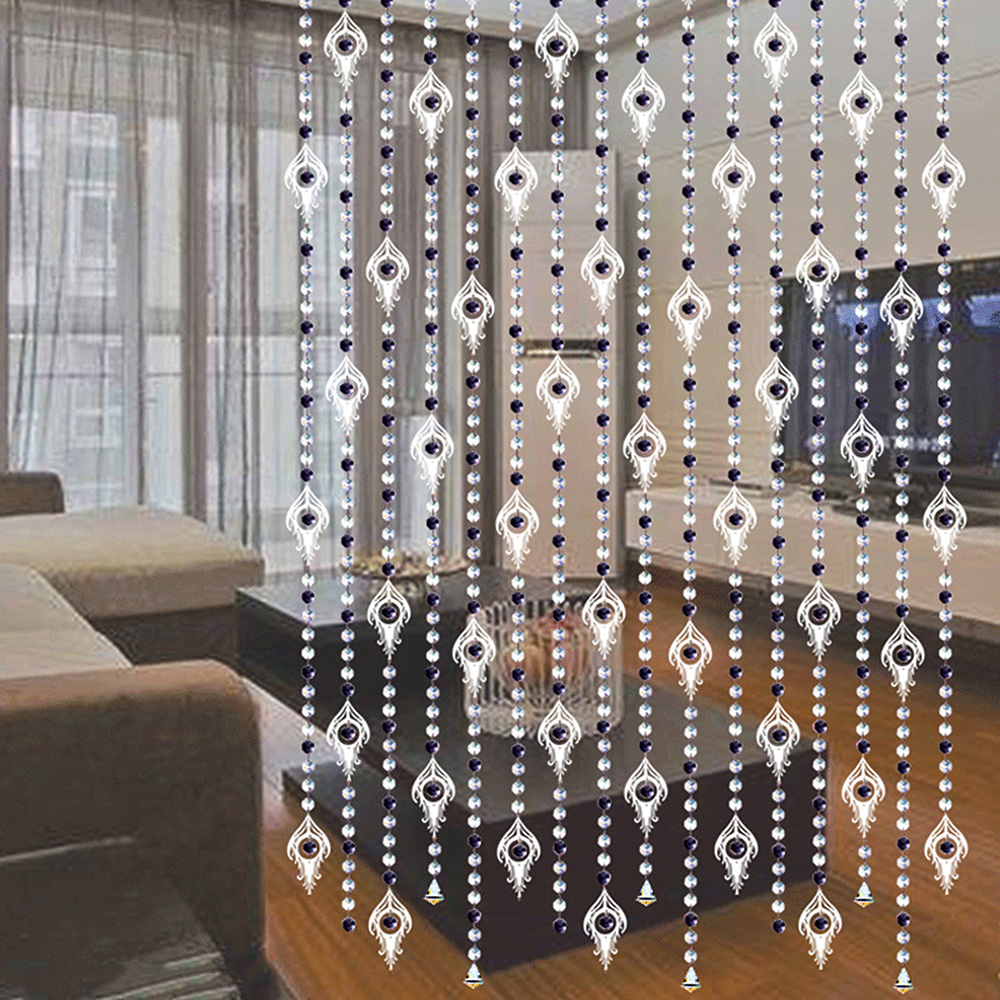 Window Treatments Crystal Bead Curtains For Doors Decorative