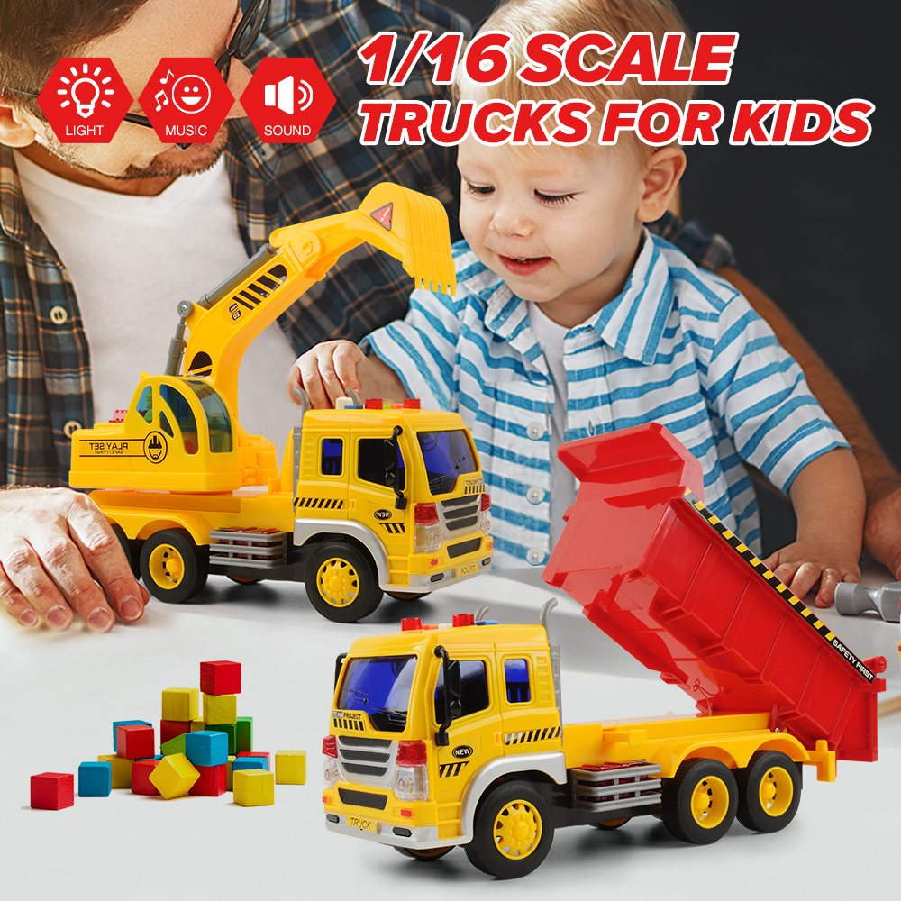 diggers and dump trucks for toddlers