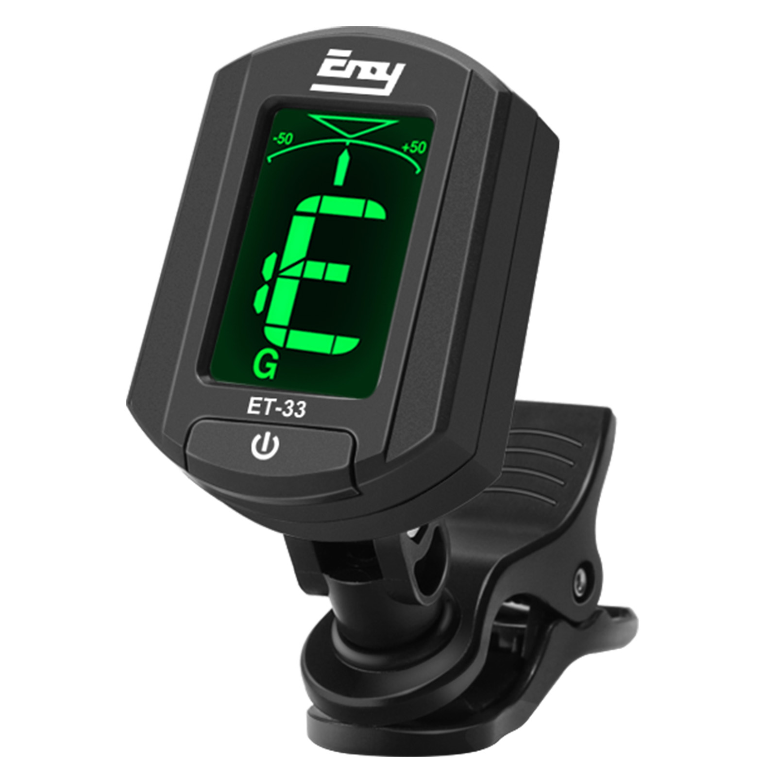 ENO ET-33 Clip-on Tuner for Guitar Ukulele Bass Violin Chromatic LCD Electronic