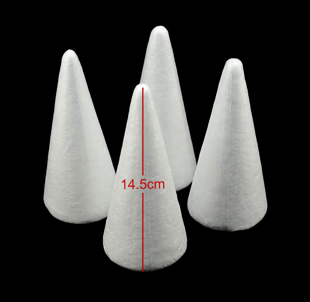 3Pcs Cone Modelling Polystyrene Foam Foam Ball DIY Christmas Party Supplies - Picture 12 of 13