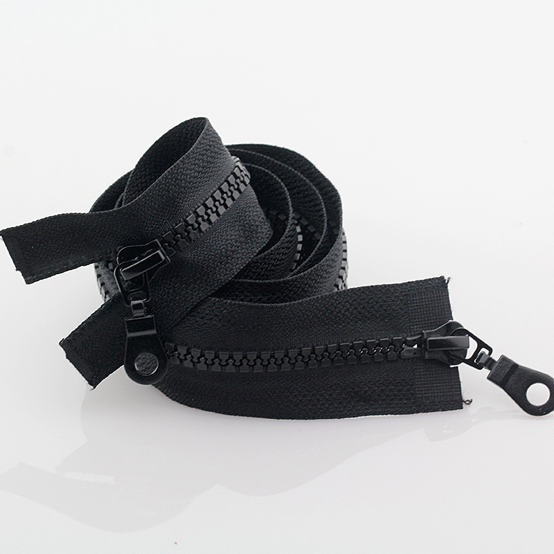 5# Double Head Zippers Open End Resin Meete DIY Sofa Garments Craft Sewing  70CM