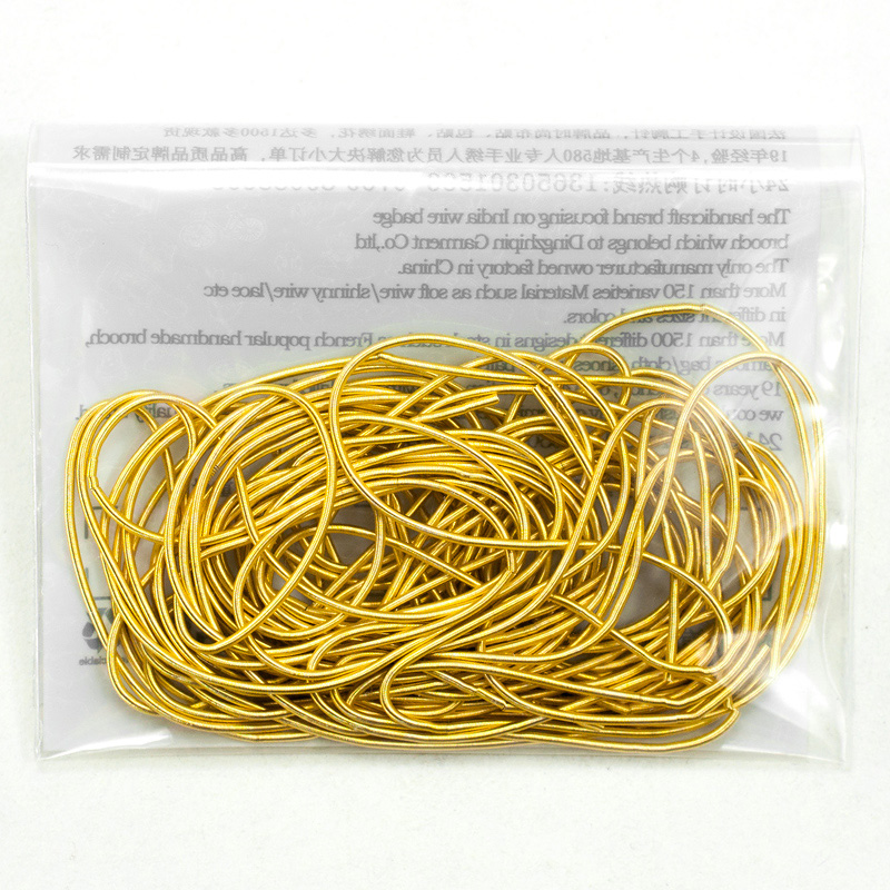 4M Wire Cord Coil Gimp Jewelry Making Handmade Embroidery Thread Matte Silk  DIY