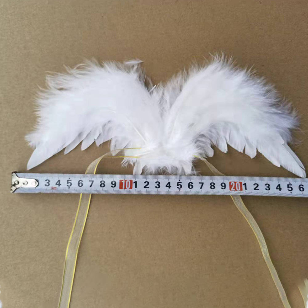 20cm Feather Angel Wings for 1/6 Doll Making Toy Model Accessories