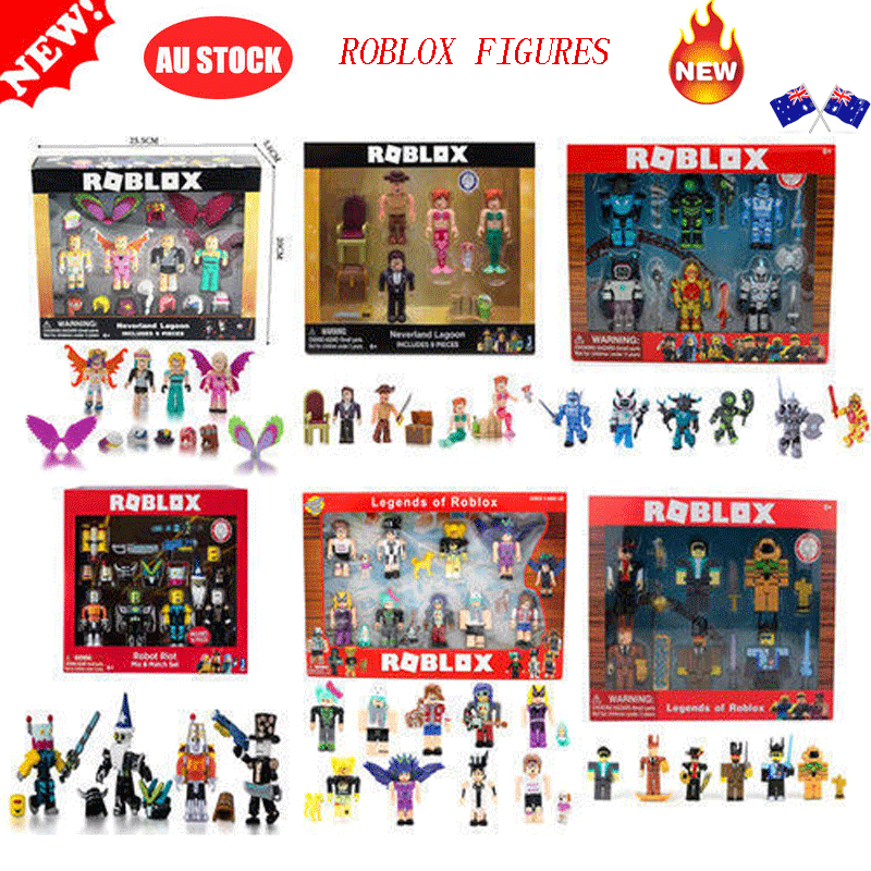 2018 Roblox Figures 4 Piece Set 7cm 2 8 Inch Pvc Game Roblox Toys - 2018 roblox figures 4 piece set 7cm 2 8 inch pvc game roblox toys kids gift