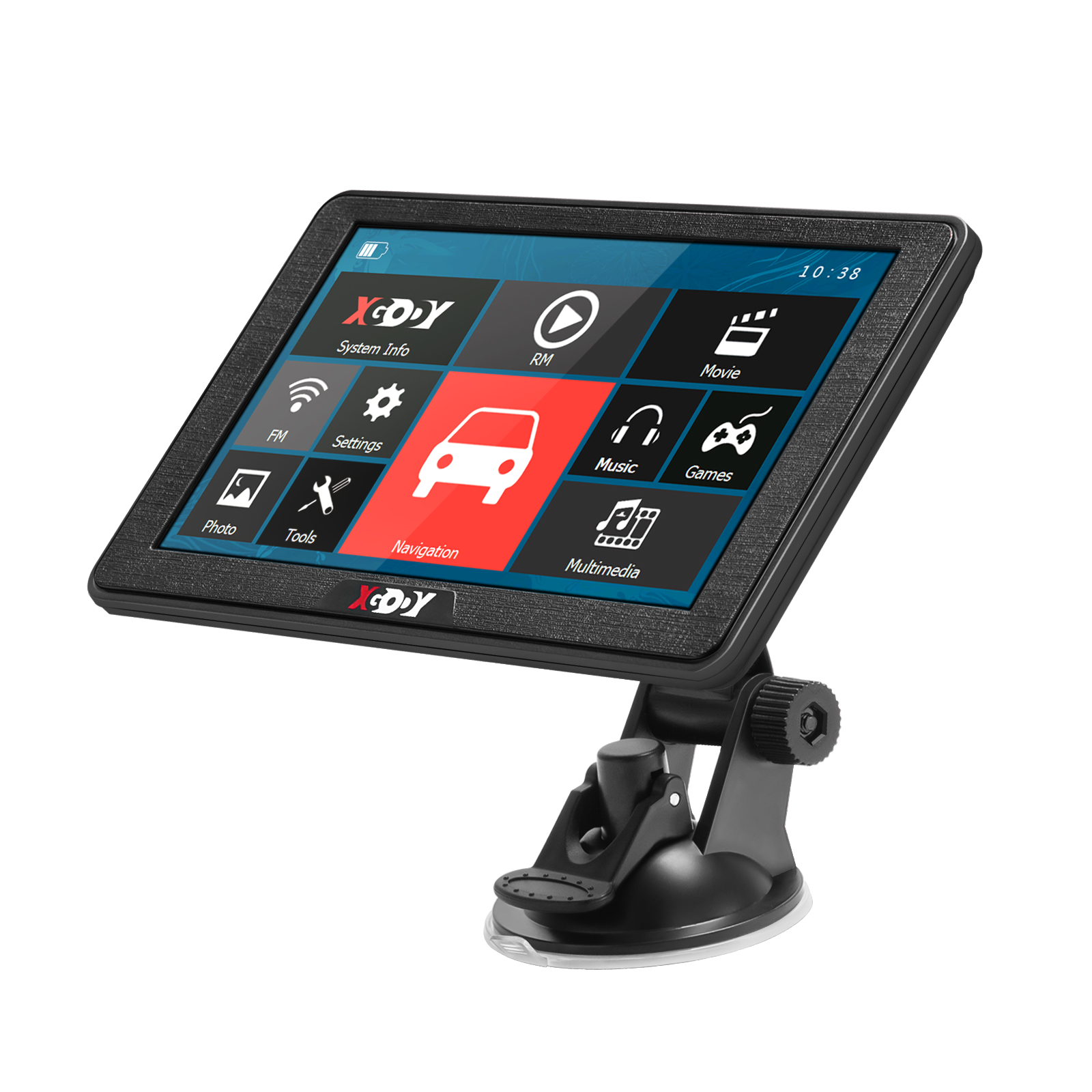 XGODY 7" Car Truck Navigation GPS Navigator Sat Nav Lifetime AU Map Speedcam POI - Picture 13 of 14