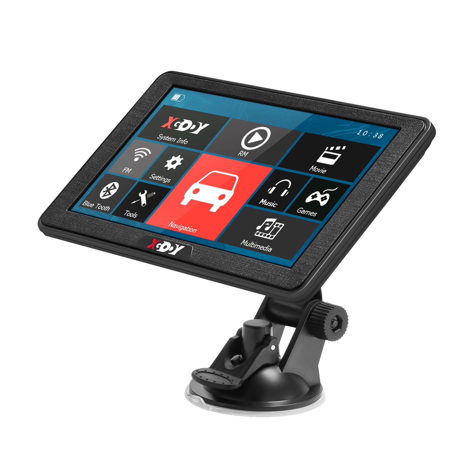 XGODY 7" Car Truck Navigation GPS Navigator Sat Nav Lifetime AU Map Speedcam POI - Picture 14 of 14