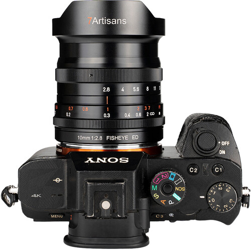 7artisans 10mm F2.8 Fisheye Lens For Sony E Alpha A7 9 S Canon R Nikon Z Leica L - Picture 15 of 23
