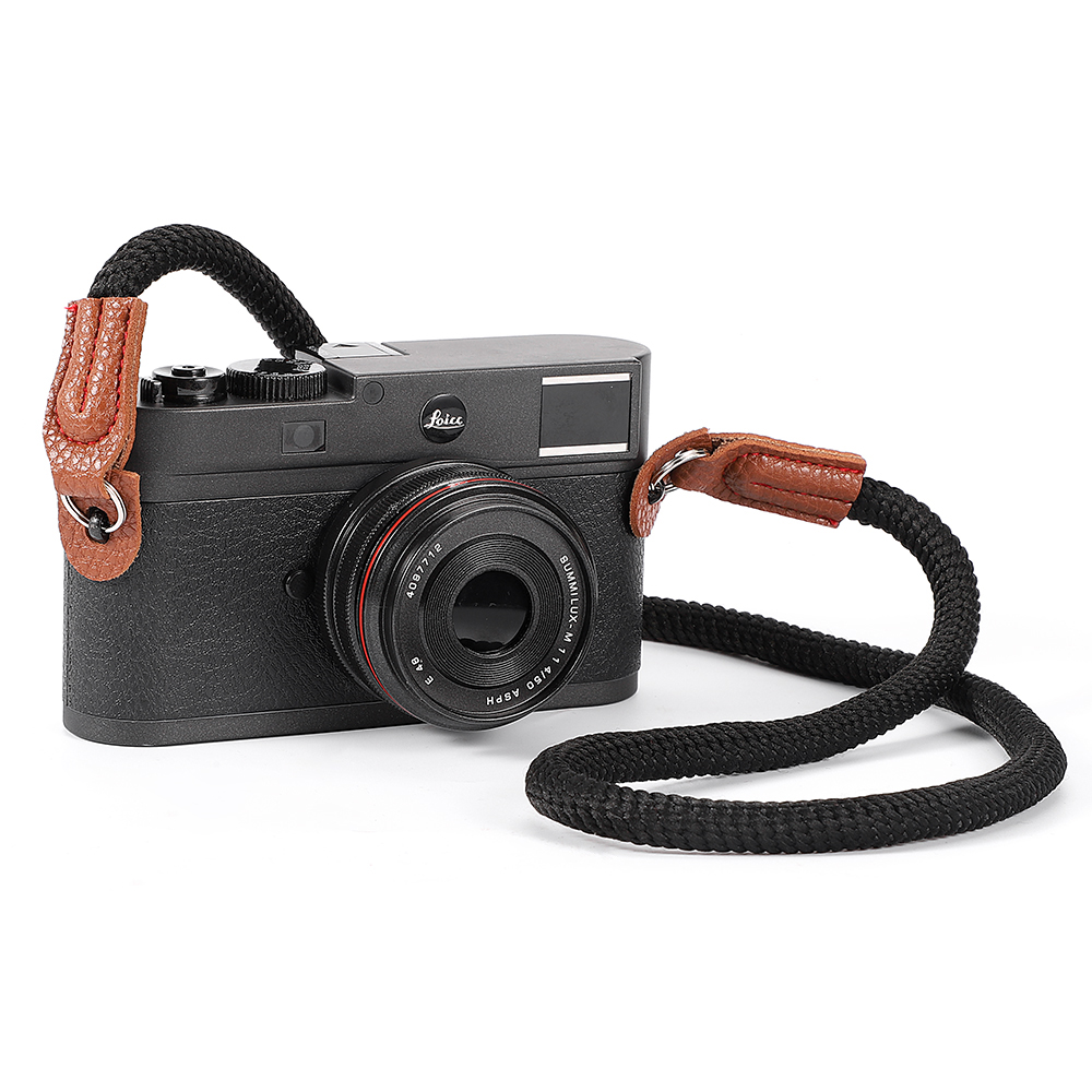 Cotton Rope DSLR Camera Neck Strap Vintage Shoulder Strap Leather Lanyard - Picture 13 of 15