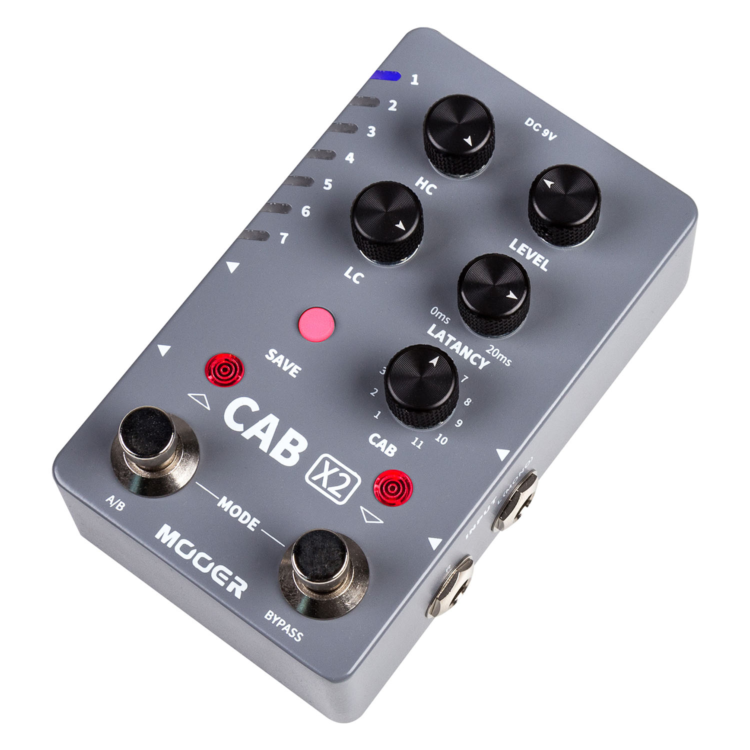 MOOER Cab X2 Double Stud IR-loading Stereo Box Simulator Guitar