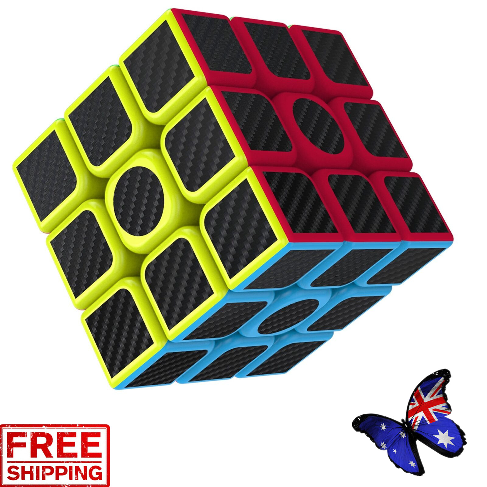 Professional Smooth Speed Magic Rubiks Cube Easy Twist Educational