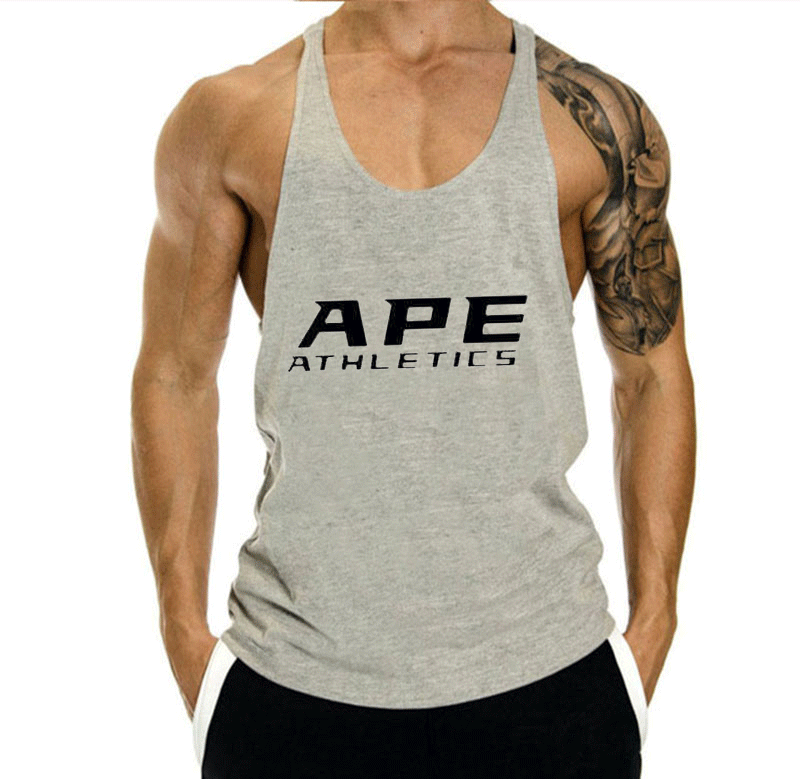 New Fitness Vest Bodybuilding Running Tank Top Soft Feeling Wholesale - Picture 25 of 26
