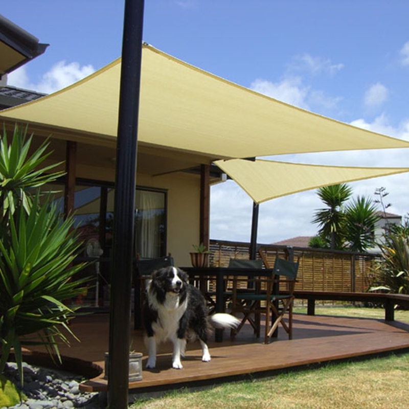 Extra Heavy Duty Shade Sail Shade Cloth Grey Gray Sun Triangle Square Rectangle eBay