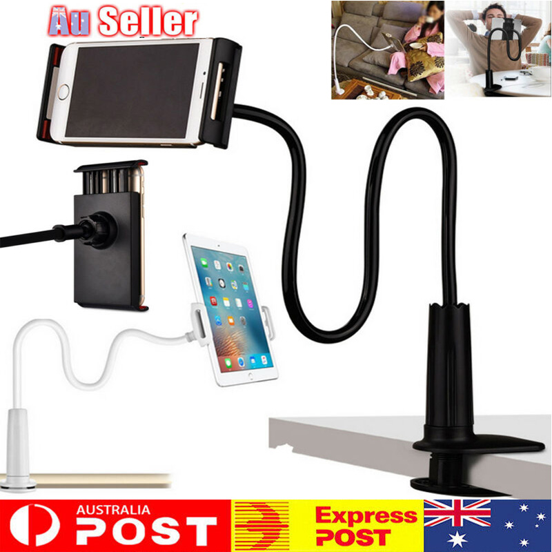 Flexible 360º Lazy Bed Gooseneck Desk Mount Stand Holder For