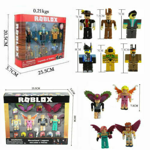 Roblox Kids Mini Figures Toy Set Pvc Game Robot Riot Neverland Lagoon Xmas Gifts Ebay - tws payment roblox