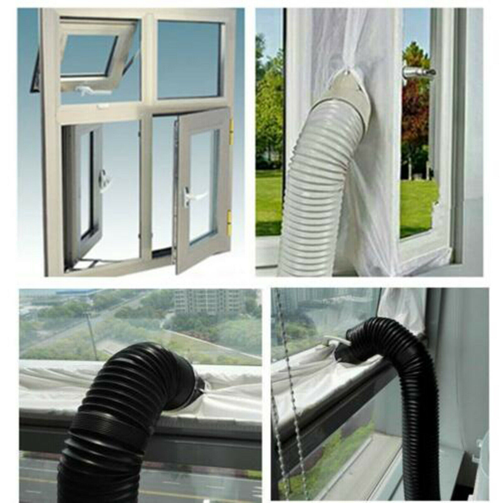 Portable Air Conditioner Small Window Kit Lg Portable Air Conditioner Window Vent Kit